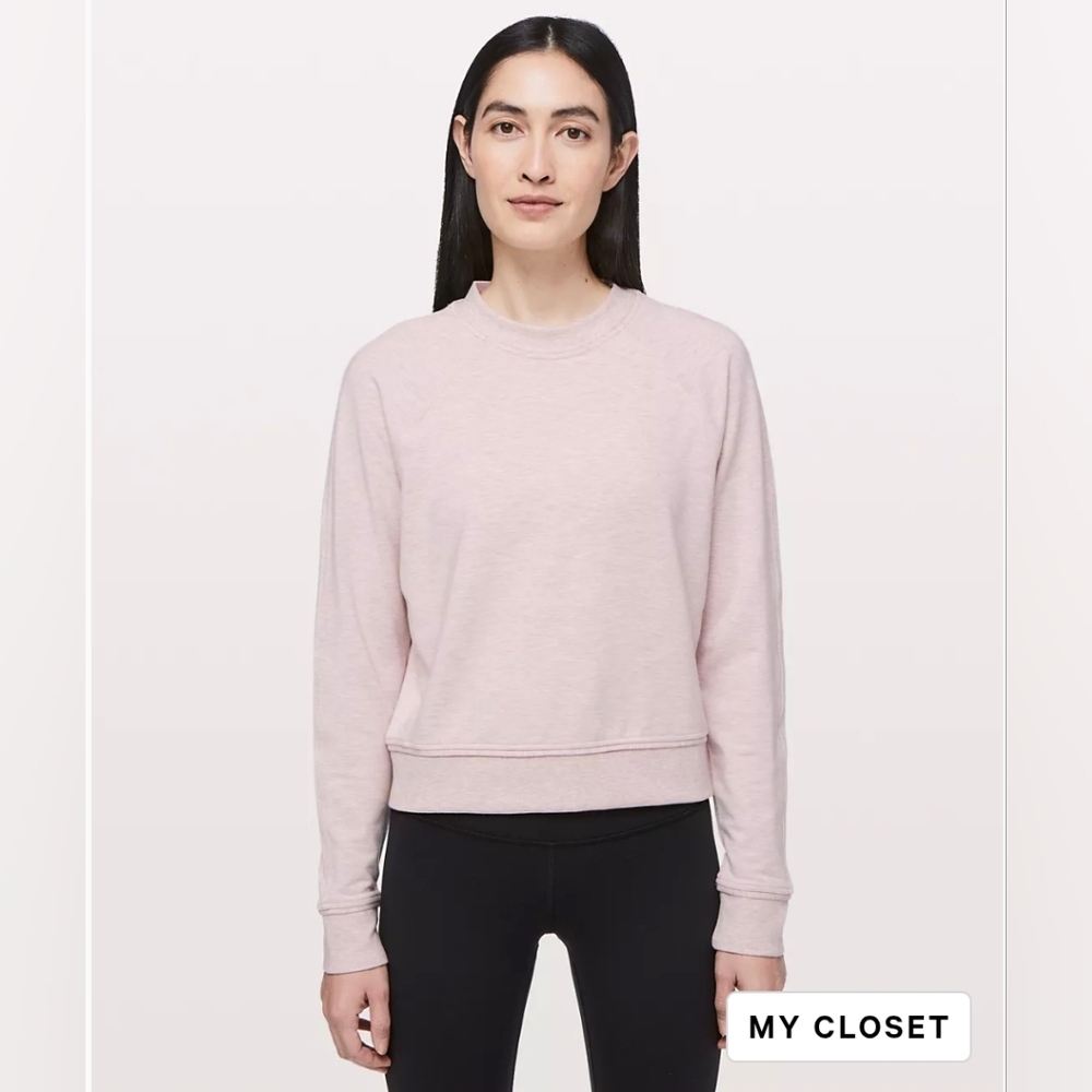 Lululemon *Free With Purchase Pink Crewneck Sweatshirt